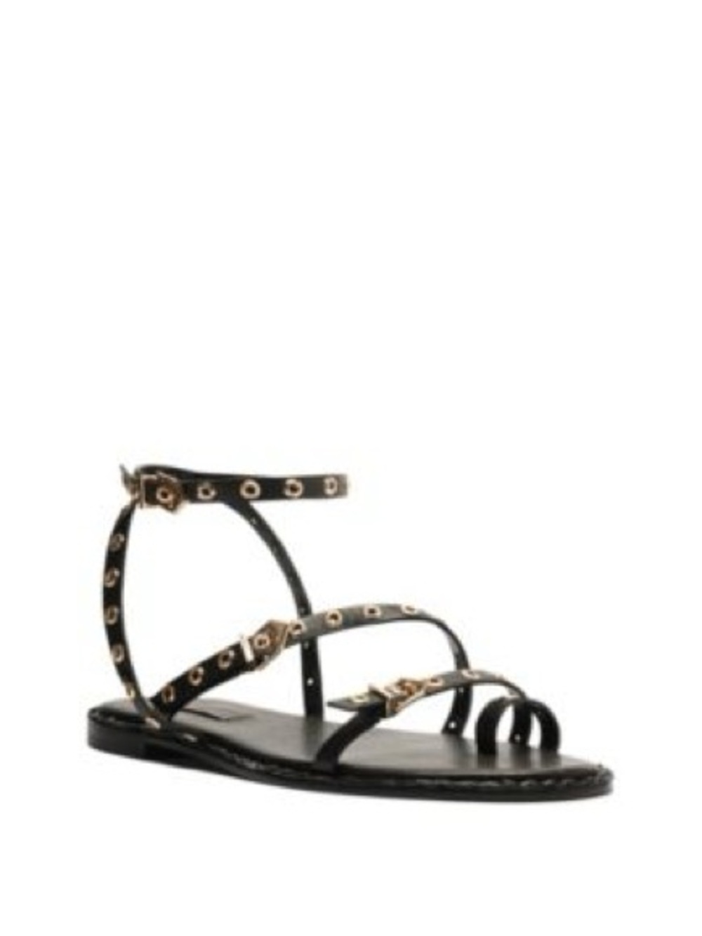 Schutz Annete Flat strapped grommet gladiator sandals